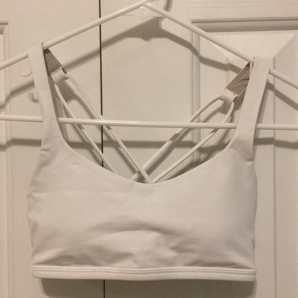 White Lululemon Sports Bra